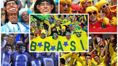 Los aficionados de Brasil son los que más viven la emoción del fútbol con su selección.